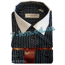 Рубашка д/р для мальчиков RaPa40412 коттон 8 шт (31-38 р-р)