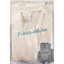 Набор: жилетка, галстук, платок RaPa280110 атлас 4 шт (S-XL)