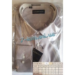 Рубашка мужская RaPa020274 коттон 12 шт (39-46 р)