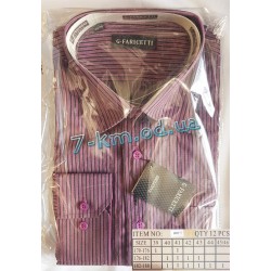 Рубашка мужская RaPa020251 коттон 12 шт (39-46 р)