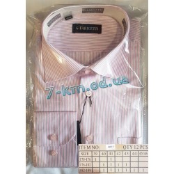 Рубашка мужская RaPa020268 коттон 12 шт (39-46 р)