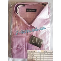 Рубашка мужская RaPa020259 коттон 12 шт (39-46 р)