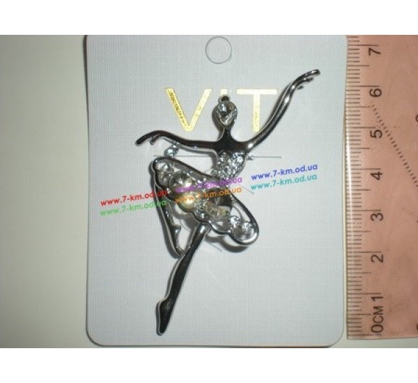 Брошь BIG5341 металл 1 шт