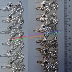 Заколка-Хлопушка BigU1568 металл 12 шт