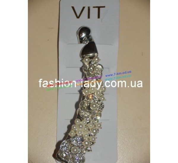 Заколка-Банан BIG2594 металл 1 шт