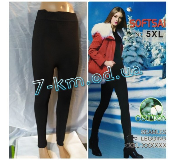 Лосины женские SemK208 толстый мех 6 шт (48-52 р)