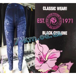 Лосины бесшовные женские Semk_1800 махра 6 шт (48-54 р)