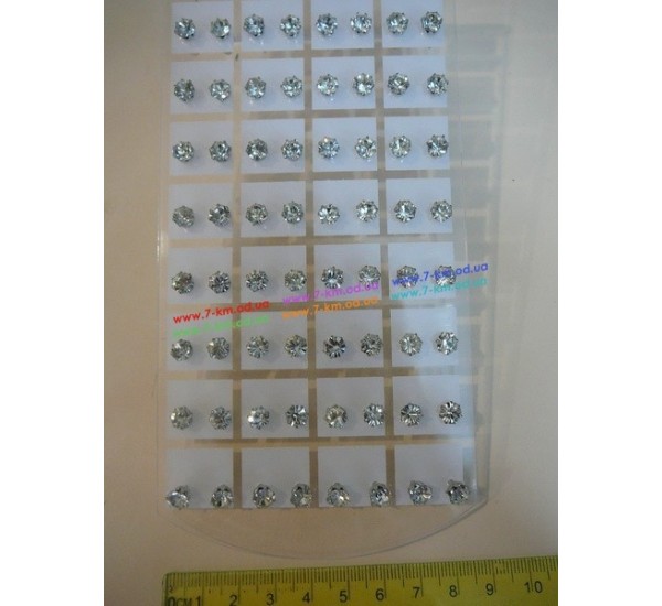Серьги BIG7779 металл 36 пар
