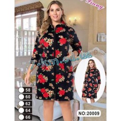 Халат женский ZeL1396.20009 велюр 5 шт (58-66 р)