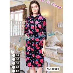 Халат женский ZeL1396.10002 велюр 5 шт (54-62 р)