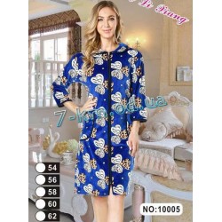 Халат женский ZeL1396.10005 велюр 5 шт (54-62 р)