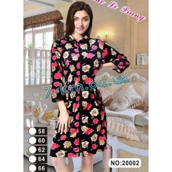 Халат женский ZeL1396.20002 велюр 5 шт (58-66 р)