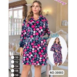 Халат женский ZeL1396_70B-28 велюр 5 шт (50-58 р)