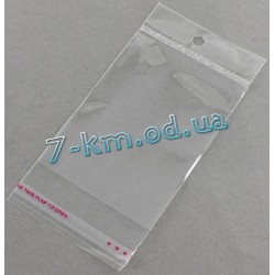 Пакети DIM191027 з підвісом та липкою стрічкою 60x85 мм 1000 шт/уп