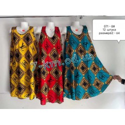 Платье женское летнее ZeL1396.071-8 штапель 6 шт (62-64 р)