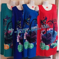 Платье женское летнее ZeL1396.076-15 коттон 6 шт (60-62 р)