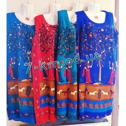 Платье женское летнее ZeL1396.076-1 коттон 6 шт (60-62 р)