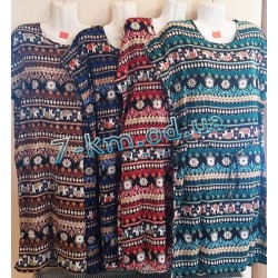 Платье женское летнее ZeL1396.A078-4 коттон 6 шт (60-62 р)