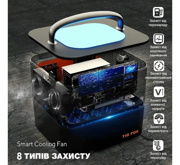 Портативная зарядная станция TIG FOX Portable Power Station 540Wh