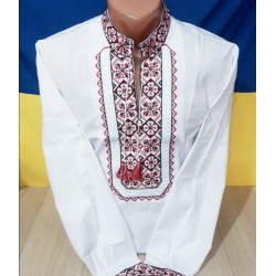 Рубашка-вышиванка "Капрал" мужская 5 шт (S-XXL) паплин VhV_090521