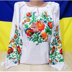 Блуза-вышиванка "Писанка" женская 5 шт (S-2XL) коттон VhV_090563