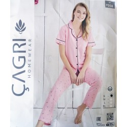 Піжама Gagri жіноча HR1810_050301 трикотаж 4 шт (S-XL)