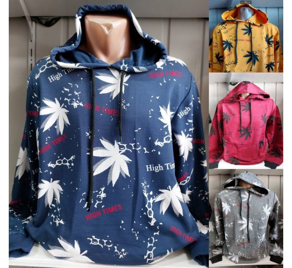 Худи мужской HR1890_070305 двунить 4 шт (M-XXL)