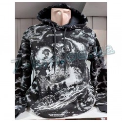 Худі чоловічий HR1890_091009 фліс 4 шт (46-52 р)