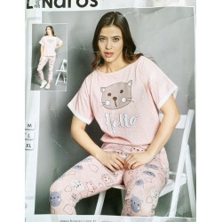 Піжама Lindros жіноча трикотаж 3 шт (M-XL) HR1810_140314