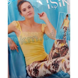 Піжама Isik жіноча HR1810_201216 трикотаж 3 шт (M-XL)