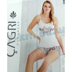 Піжама Gagri жіноча HR1810_201296 трикотаж 4 шт (S-XL)