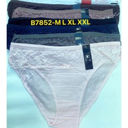 Трусы женские B7852 коттон 12 шт (M-2XL) KiE_140301