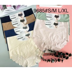 Труси жіночі KiE_9685 нейлон 12 шт (S-XL)