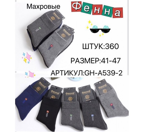 Носки мужские 10 шт (41-47 р) махра KiE_A539-2