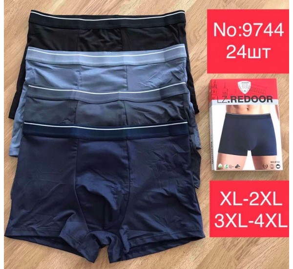 Труси чоловічі KiE_9744 коттон 24 шт (1-4XL)