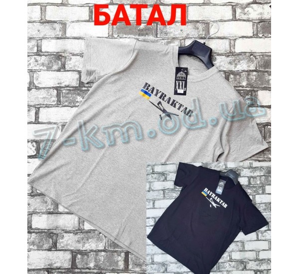 Футболка чоловіча батал стрейч-коттон 4 шт (2-5XXL) LoS_801-1a