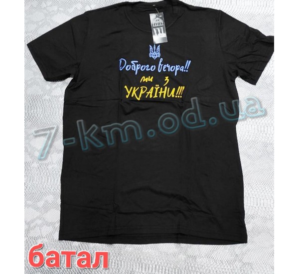 Футболка чоловіча батал стрейч-коттон 4 шт (2-5XXL) LoS_801-1b