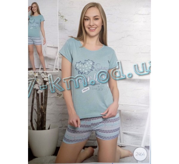 Пижама женская норма HR1810_170133 коттон 4 шт (M-XXL)