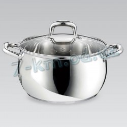 Кастрюля с крышкой PoS_MR-3515-18 Maestro 2,8 л 6 шт/ящ