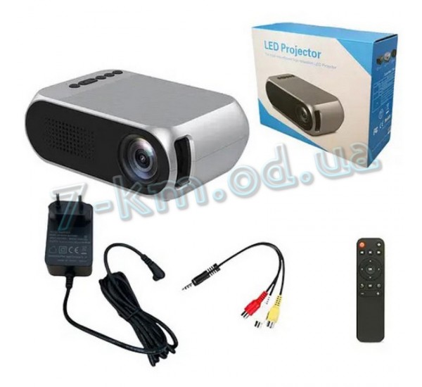 Проектор домашний Smart_060118 мини портативный мультимедийный Full HD Led Projector YG320CX