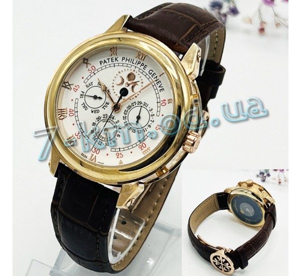 Часы мужские PATEK PHILIPPE двойные механика и кварц 1 шт SoT_220261