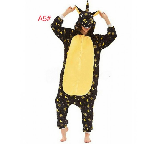 Пижама Кигуруми женская ZeL_A5 велсофт 6 шт (S-XL)