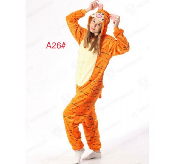 Пижама Кигуруми женская ZeL_A26 велсофт 6 шт (S-XL)