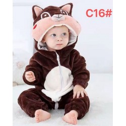 Піжама Кігурумі дитяча ZeL_C16 велсофт 6 шт (80-100 см)