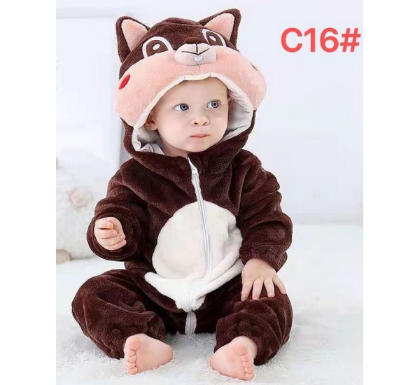 Піжама Кігурумі дитяча ZeL_C16 велсофт 6 шт (80-100 см)