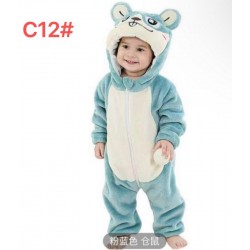 Піжама Кігурумі дитяча ZeL_C12 велсофт 6 шт (80-100 см)