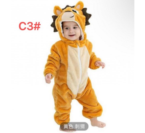 Піжама Кігурумі дитяча ZeL_C3 велсофт 6 шт (80-100 см)