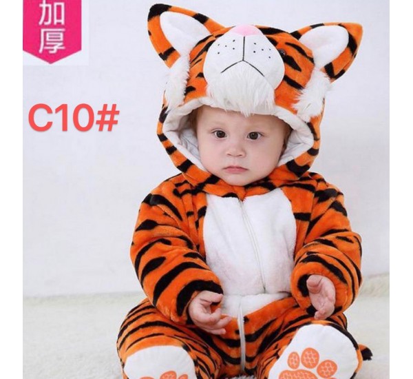 Піжама Кігурумі дитяча ZeL_C10 велсофт 6 шт (80-100 см)