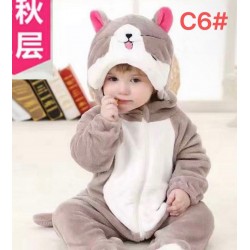 Піжама Кігурумі дитяча ZeL_C6 велсофт 6 шт (80-100 см)