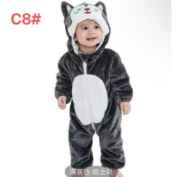 Піжама Кігурумі дитяча ZeL_C8 велсофт 6 шт (80-100 см)